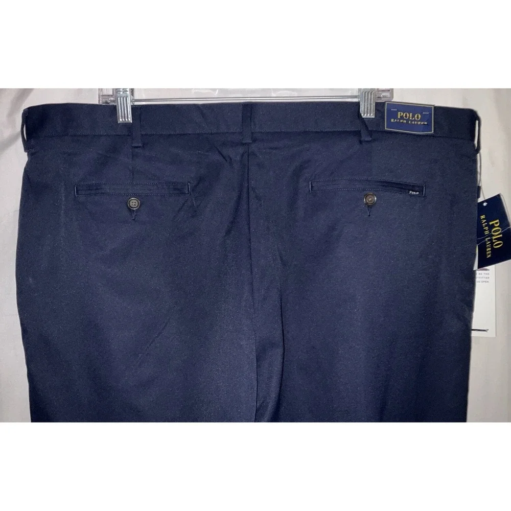 NWT Men's Polo Ralph Lauren‎ US Open Golf Pants Wicking Navy 42